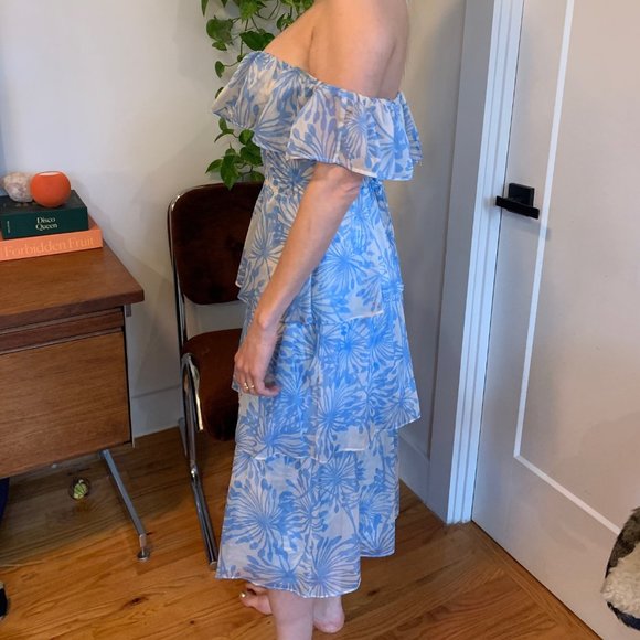 Amanda Uprichard Venezia Midi Dress - Picture 4 of 7